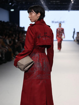 Red Belt Coat