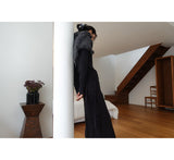 vase knit wrap skirt (2C)