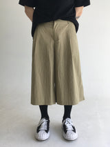 ワンタック バミューダ パンツ(2colors)