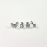 [SET] Baby Angel Ribbon Piercing