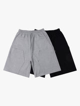 Double knee carpenter sweat half pants 2C