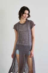 WITTY KNIT ONE-PIECE / MOCHA