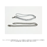leather mignon bag - butter / strap - ( cowleather,  chain)