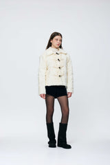 COZY FUR JACKET / WHITE