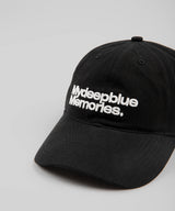 MM MY MEMORIES WASHED CAP (BLACK)