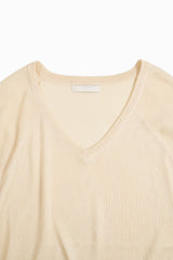Moen Summer Sheer V-Neck Knit
