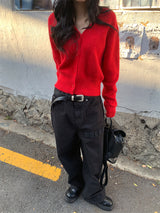 RABBIT ANGORA KNIT CARDIGAN