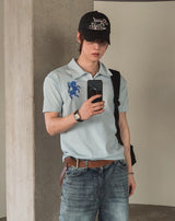 ホース ナンバリング PK ショートスリーブ カラー Tシャツ