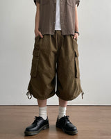 Rope Cargo Bermuda Pants