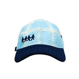 Celeste Plaid Hat
