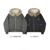 [Unisex] ラクーンカーブ MA-1 ジャンパー(2color)