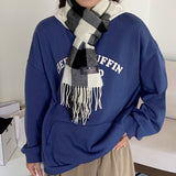 Choco Chip Checkerboard Check Pattern Surgical Scarf muffler Winter Unisex Gift 1 color