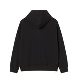 Devil Stitch Applique Hoodie Black