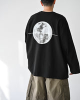 ツキオーバーサイズロングスリーブTシャツ