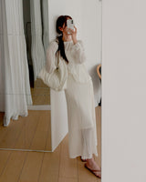 Pyureng lace long skirt