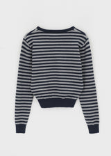 [MADE] Rivni Stripe V-Neck Knit