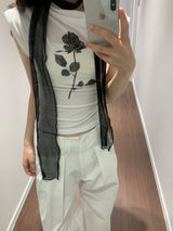 Rosie Off-Shoulder T-Shirt (3color)