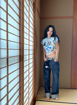[UNISEX] Original Skin Color Wide Jeans