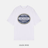 LMN Rickel フェリスラウンドオーバーサイズフィット半袖Tシャツ (4 colors)
