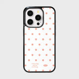 holiday epoxy bumper case (cotton dot)