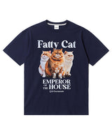 RG Fatty Cat Tee (Navy)