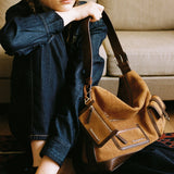 キャビネットバッグ (suede brown)