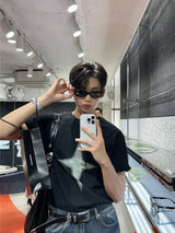 LMN デローバースタープリント半袖Tシャツ(3カラー)