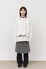 Boy Crooped Zip Hoodie
