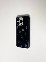 [BLACK/METARLIC] SPELL FOR 345 Epoxy Bumper Case / TREEFORFIVE345