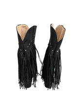 fringe western boots