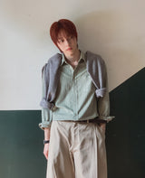Waylon Striped Pocket Long Sleeve Shirt
