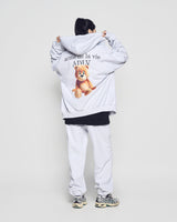 25FW ACベアベーシックロゴズリーパンツ メランジ