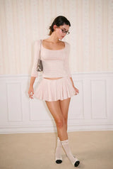 Estelle rose tee