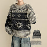 Loa Snow Flake Nordic Pattern Knit