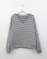 Bach Stripe V Sweatshirt (3color)