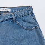 ラップウエストワイドフィットデニムパンツ code 18104