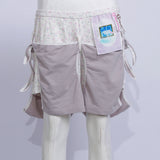 grandma‘s floral split shorts