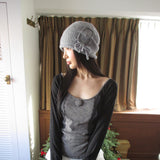 string knit beanie