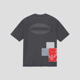 PARAGRAPH パッチワークTシャツ