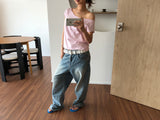 CUT OFF HALF TEE