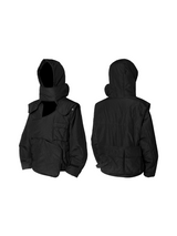 24AW クリサリスブレイクファイブパネルフーリーリムーバブルポリモルフィックコットンジャケット