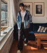 Cres Double Knee Carpenter Raw Denim Pants