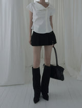 Asel Unbalance Sailor Blouse