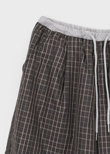 [MADE] Arha Check Padding Banding Pants
