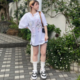 KIRSH X TOKYO CITY ARTWORK T-SHIRT - WHITE   