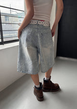 ライトレオパードハーフパンツ