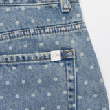 4パートデストロイドドットデニムパンツ code 21102