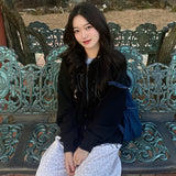 Leopard Star 2way Zip-Up Hoodie - 2COLOR