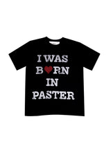 I WAS BORN IN MEN'S T-SHIRT, BLACK