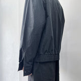 Checked Zip Shirt Jacket